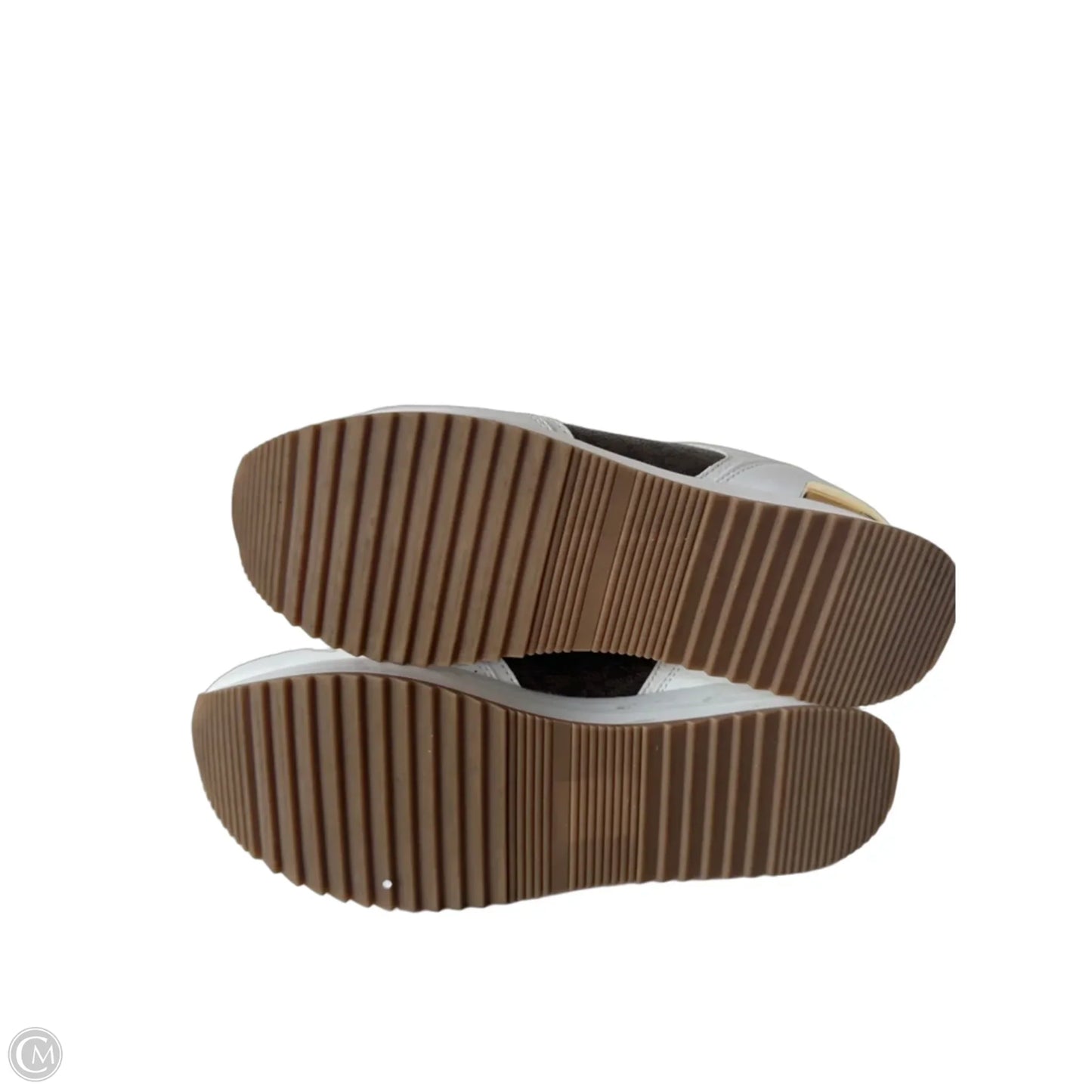Shoes Sneakers Platform By Michael By Michael Kors In Brown & White, Size: 8.5