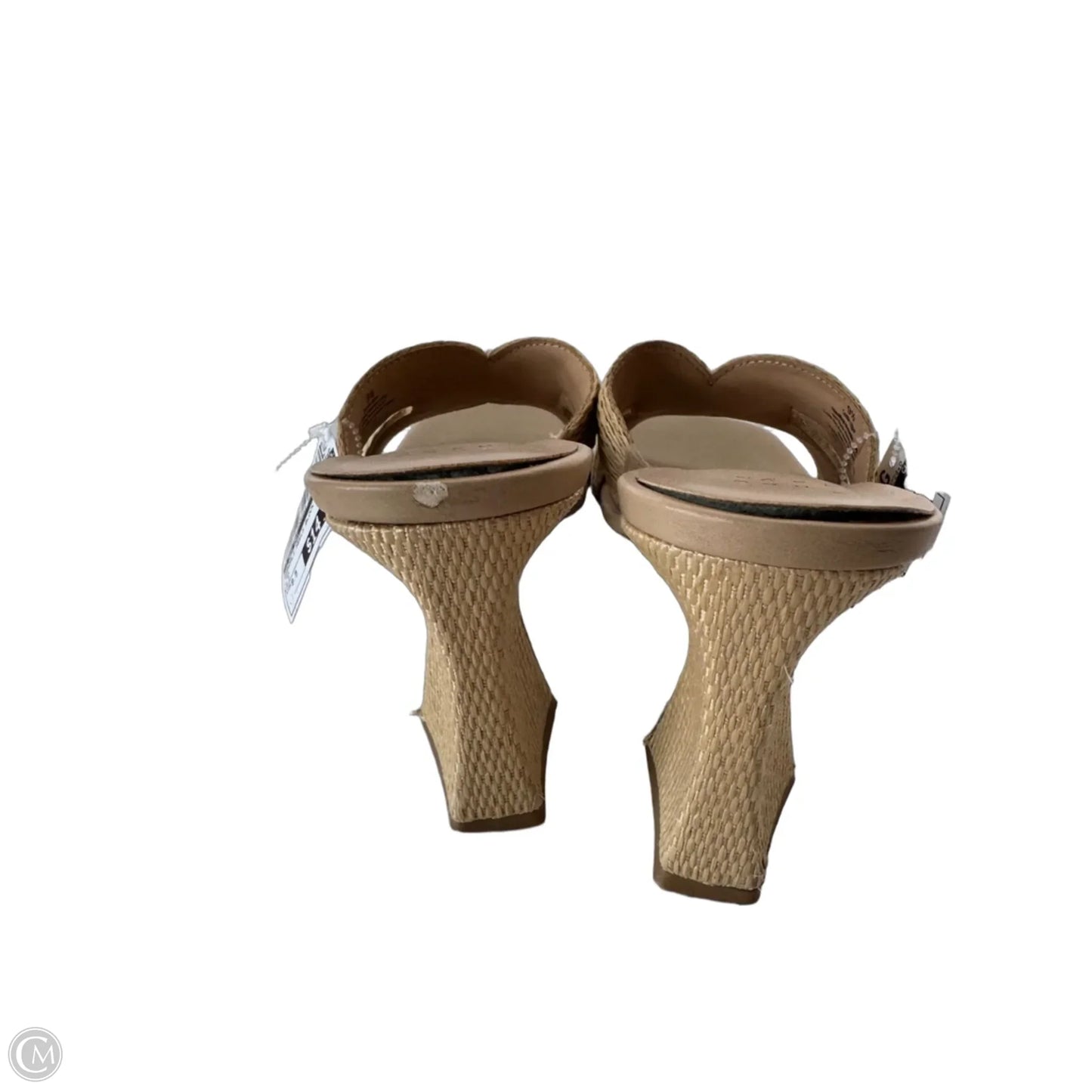 Sandals Heels Block By A New Day In Tan, Size: 9.5
