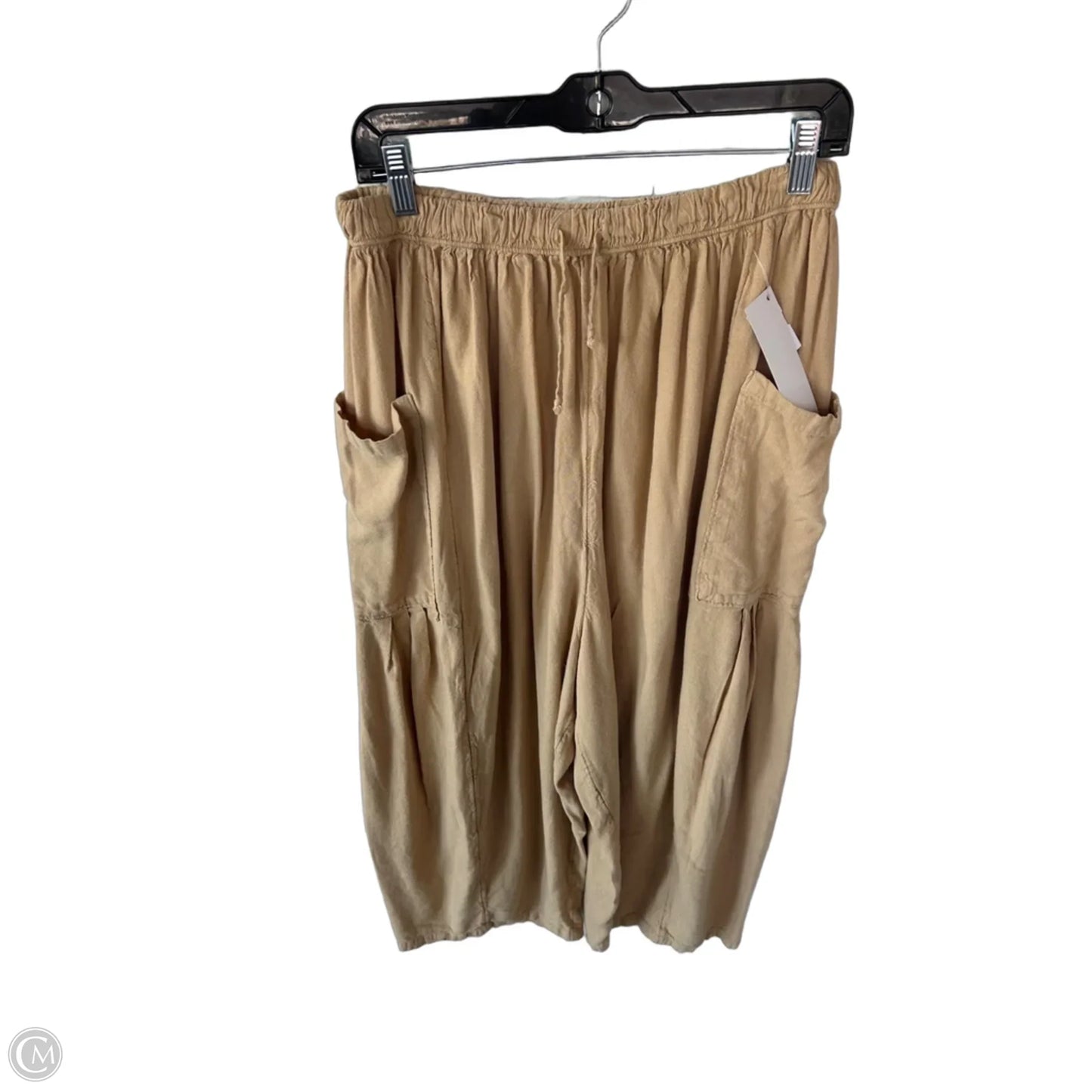 Pants Wide Leg By Free People In Tan, Size: L