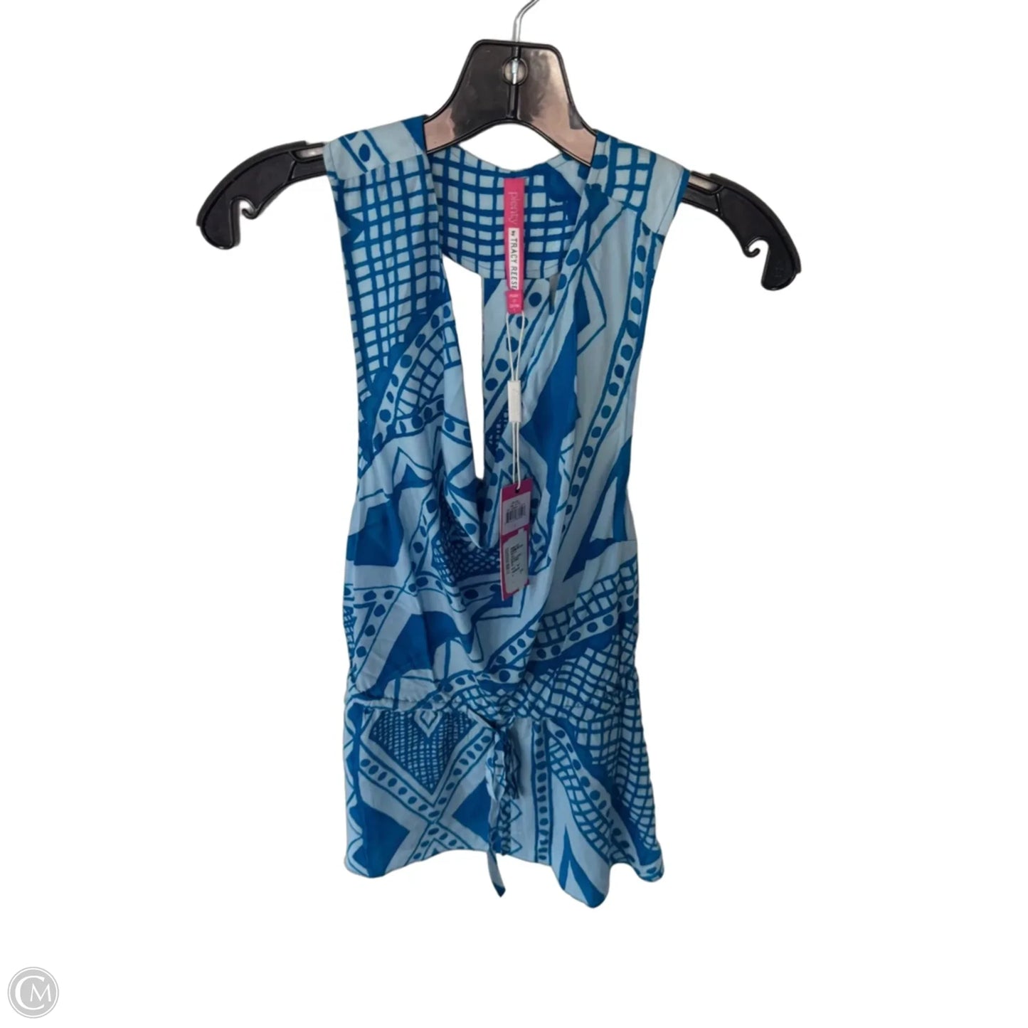 Blouse Sleeveless By Tracy Reese In Blue, Size: S