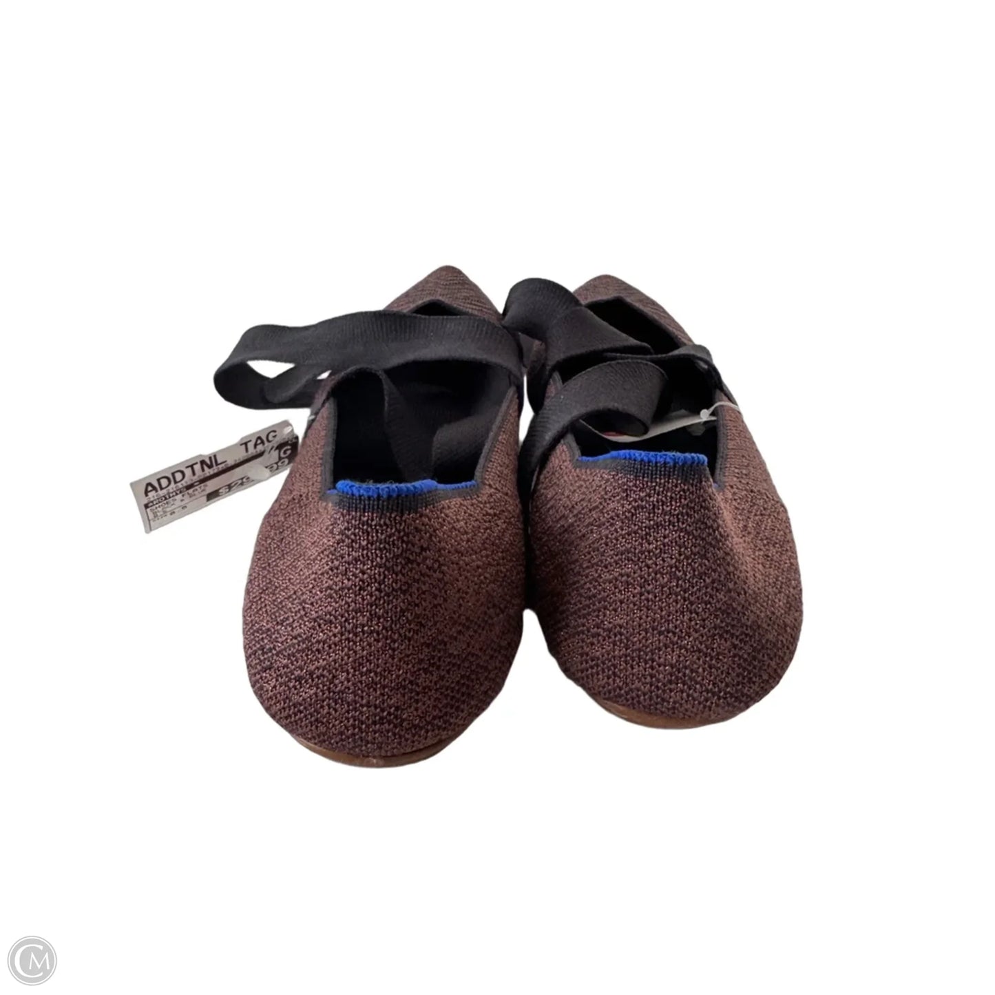 Shoes Flats By Rothys In Black & Blue, Size: 8.5