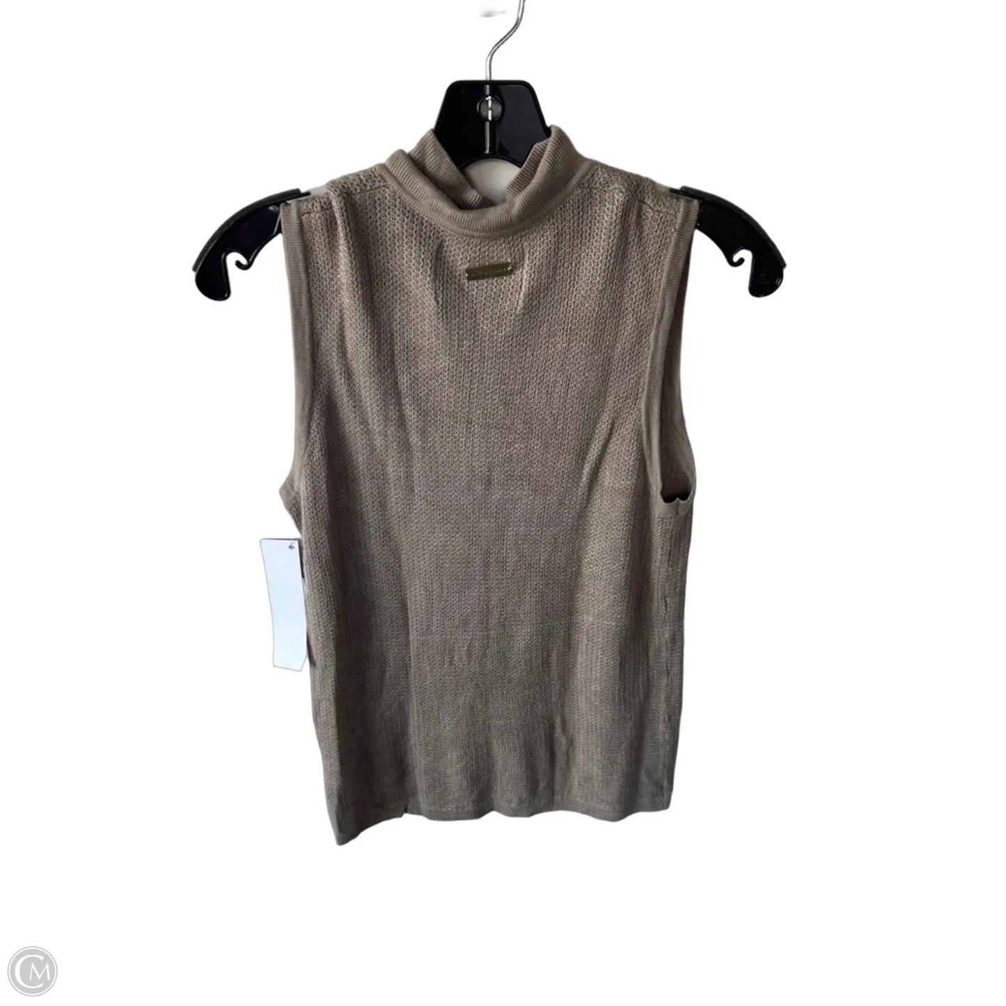 Vest Sweater By Cmc In Brown, Size: L