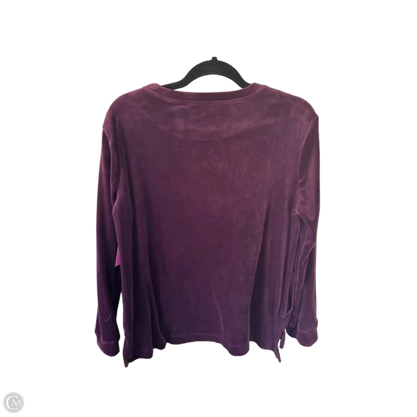 Sweatshirt Crewneck By D&co. In Purple, Size: M