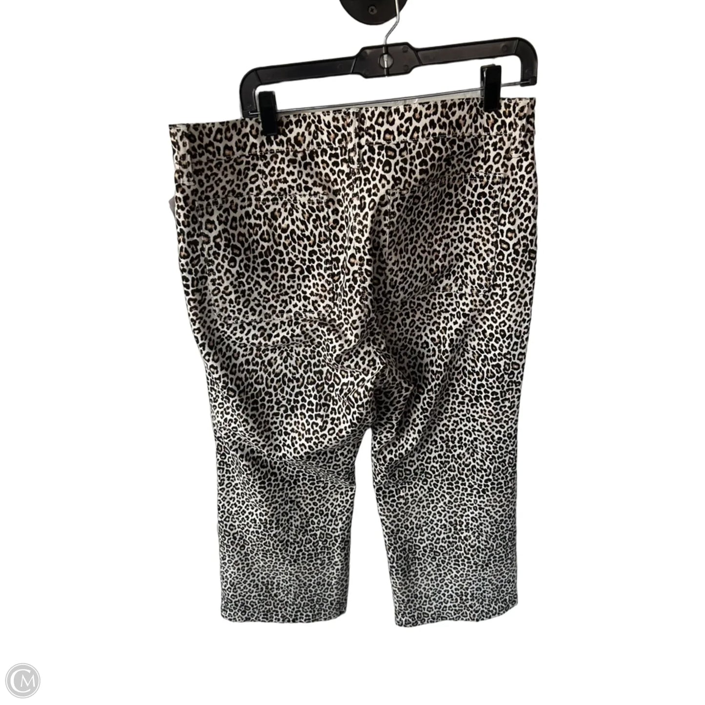 Jeans Wide Leg By J. Crew In Animal Print, Size: 12
