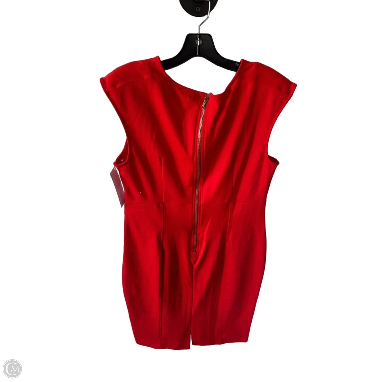 Dress Work By Jennifer Lopez In Orange, Size: L