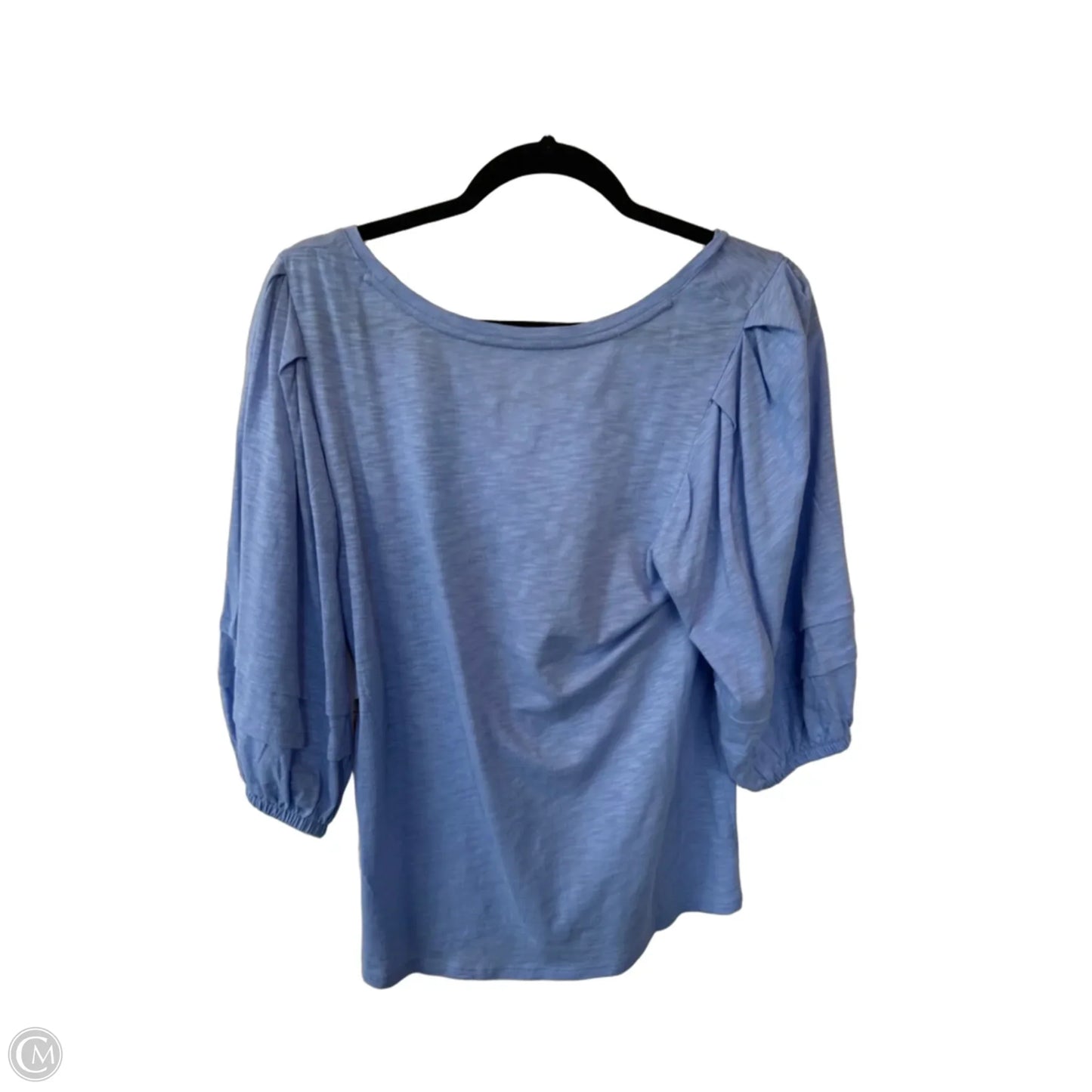 Top Short Sleeve By Sonoma In Blue, Size: M
