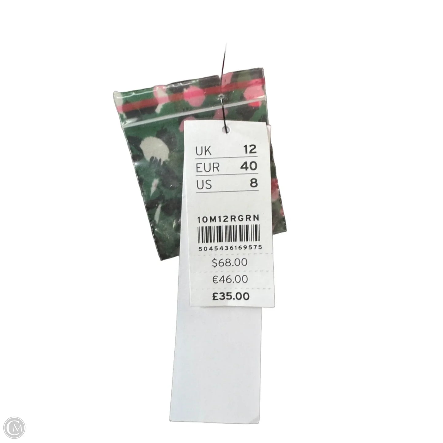 Dress Party Short By Top Shop In Green & White, Size: M