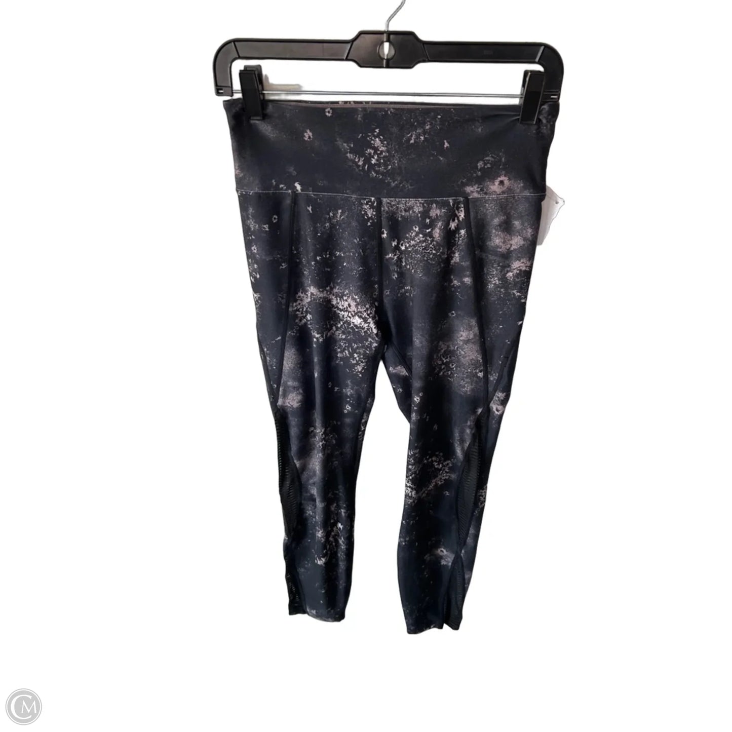 Athletic Leggings By Nanette By Nanette Lepore In Black & Tan, Size: S