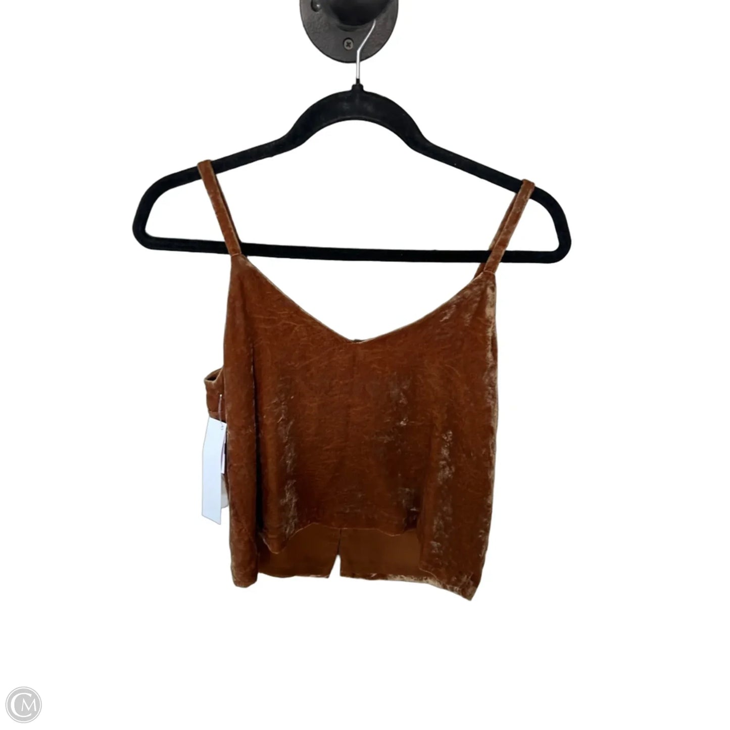 Top Sleeveless By Madewell In Gold, Size: Xs