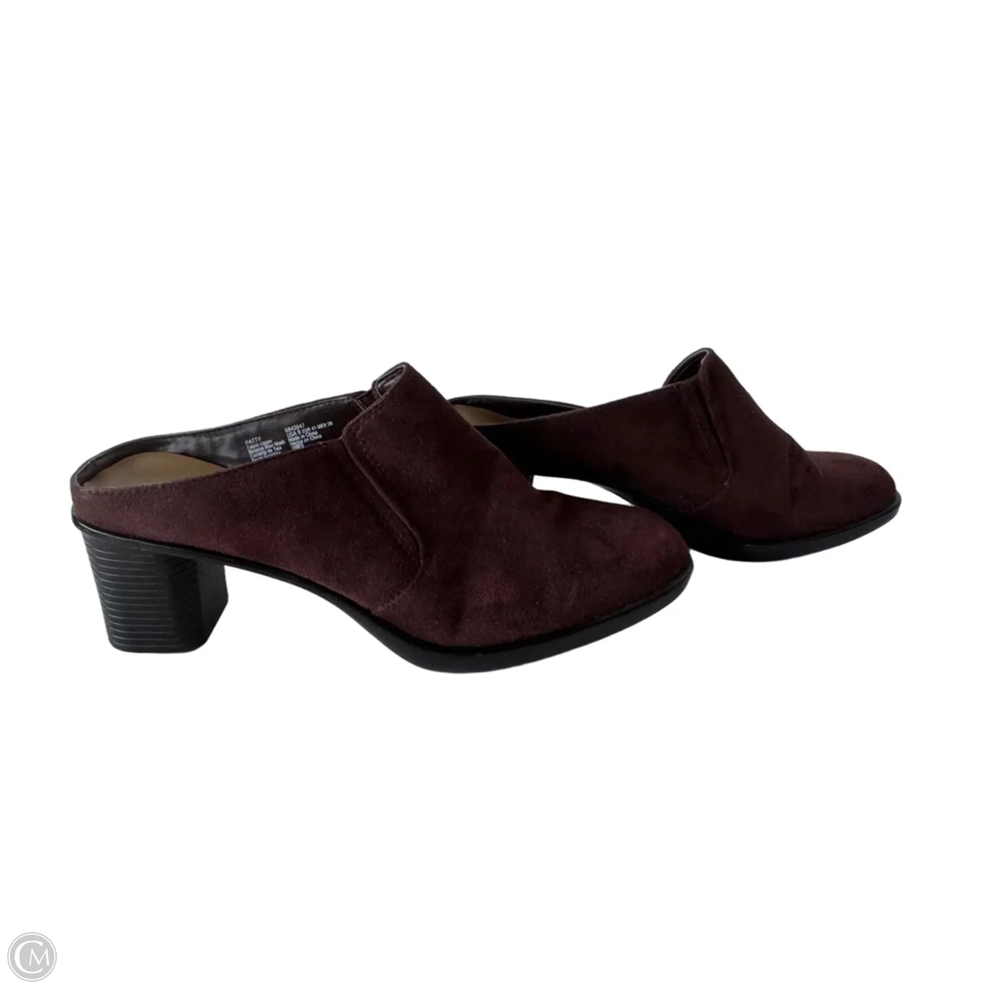 Shoes Heels Block By White Stag In Brown, Size: 9