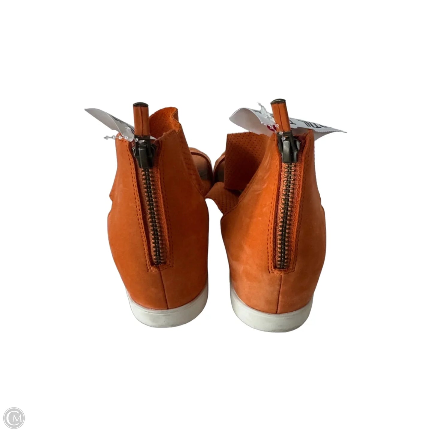 Sandals Flats By Eileen Fisher In Orange, Size: 8