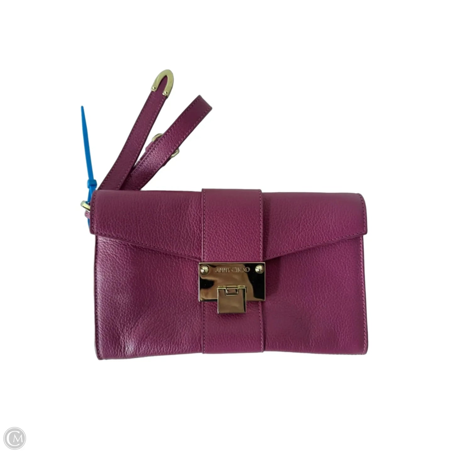 Wristlet Luxury Designer By Jimmy Choo, Size: Large