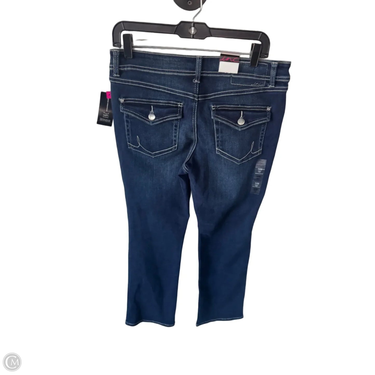 Jeans Boot Cut By Inclinations In Blue Denim, Size: 10p