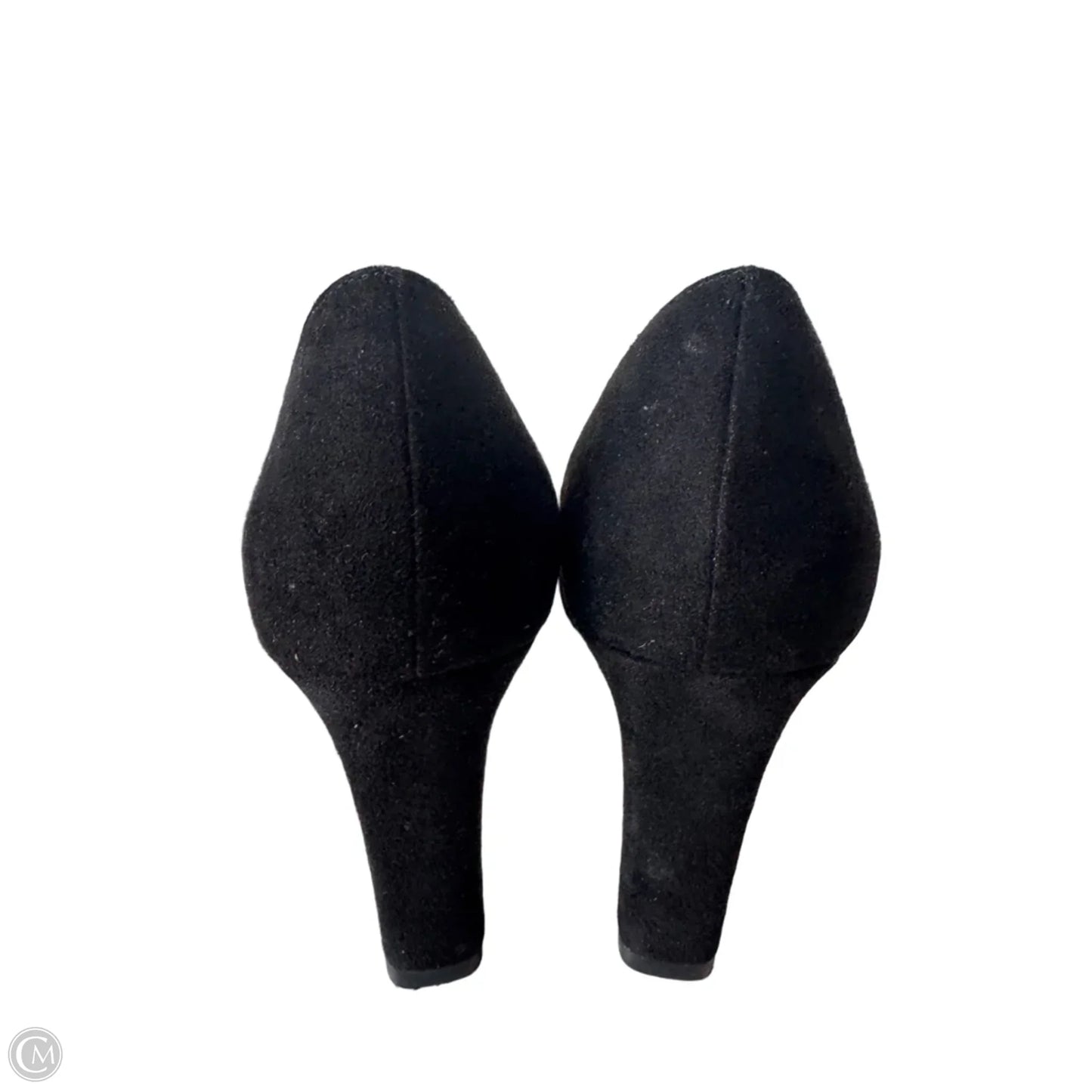 Sandals Heels Block By Kelly And Katie In Black, Size: 6
