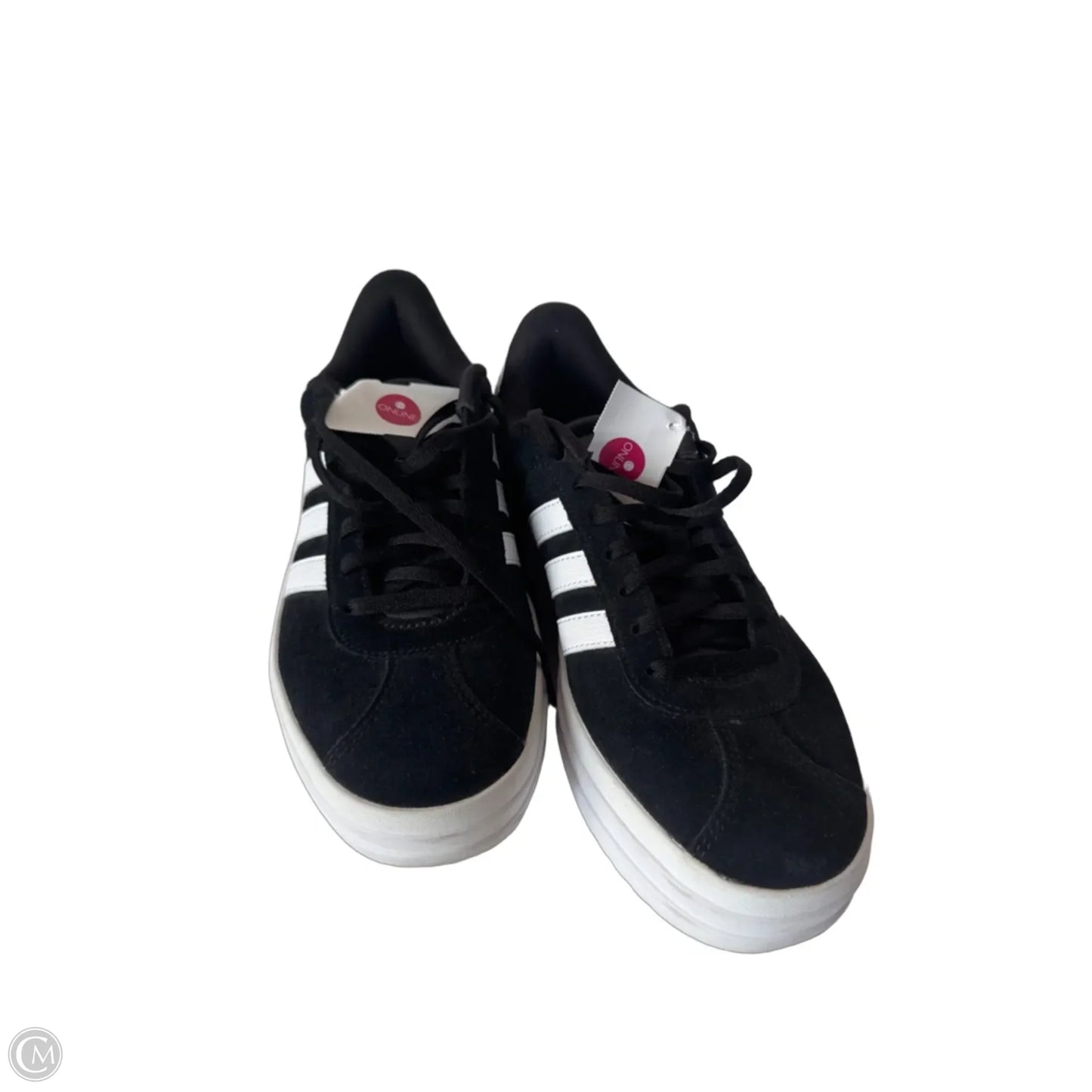 Shoes Sneakers By Adidas In Black & White, Size: 9