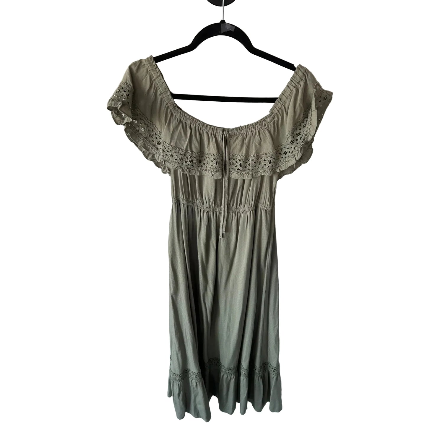 Dress Casual Maxi By Blu Pepper In Green, Size: M