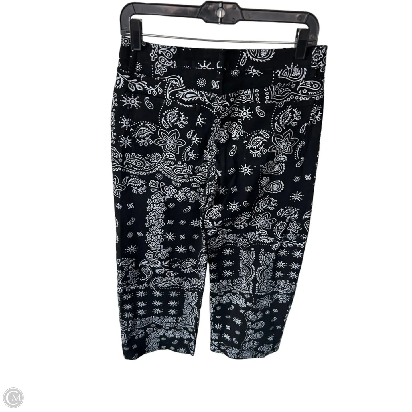 Jeans Wide Leg By Cme In Black & White, Size: 4