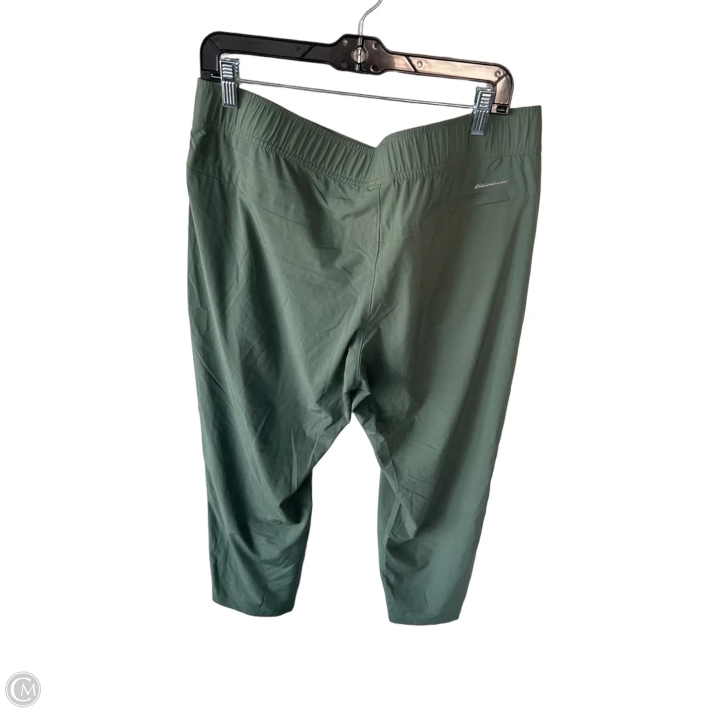 Athletic Pants By Eddie Bauer In Green, Size: L
