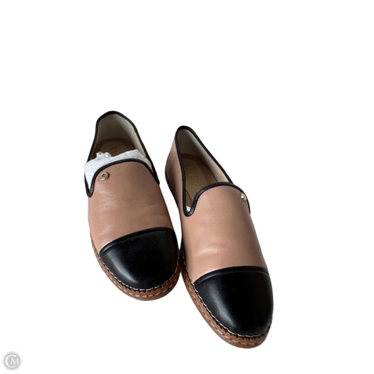 Shoes Flats By Cole-haan In Black & Tan, Size: 5.5