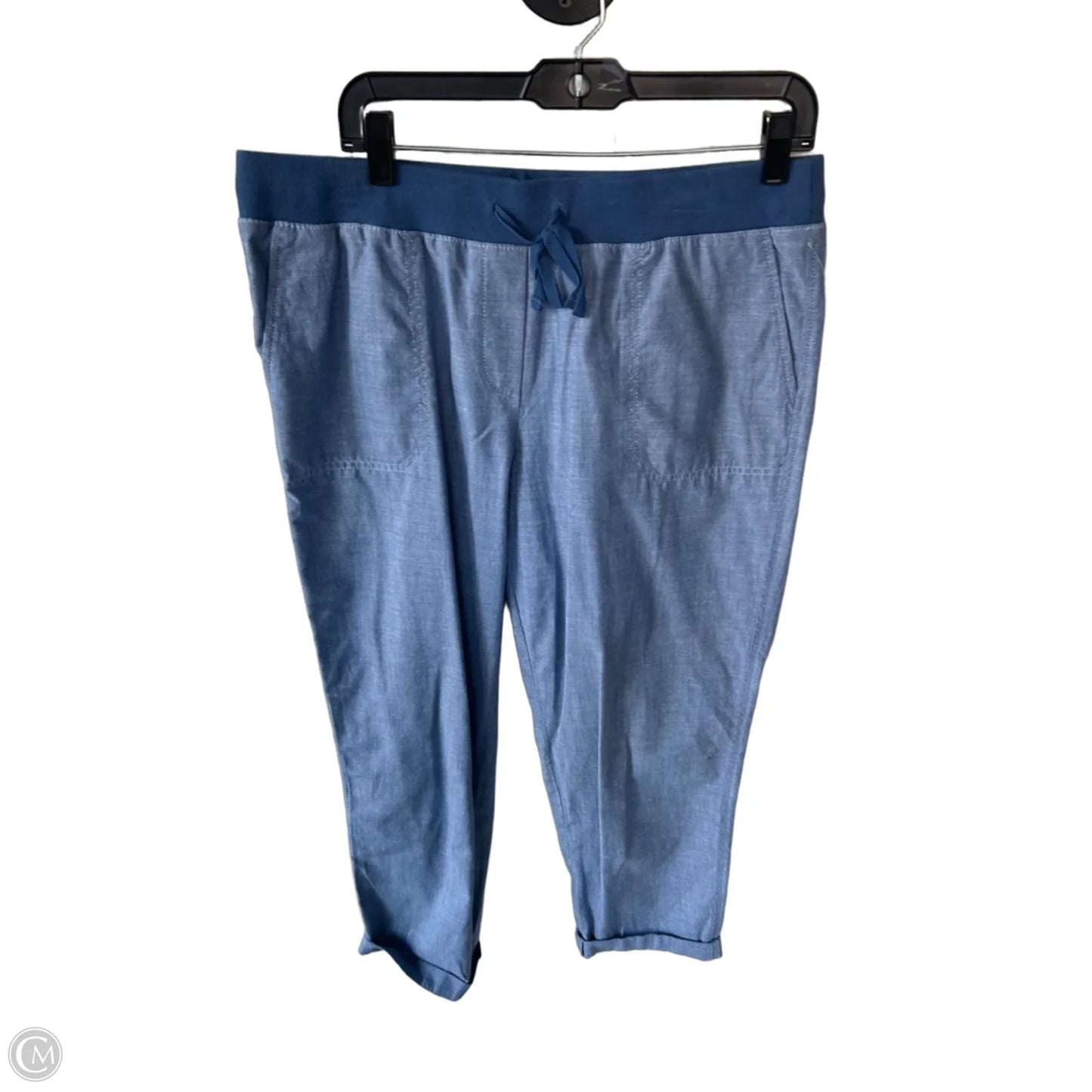 Pants Linen By Talbots In Blue, Size: 12