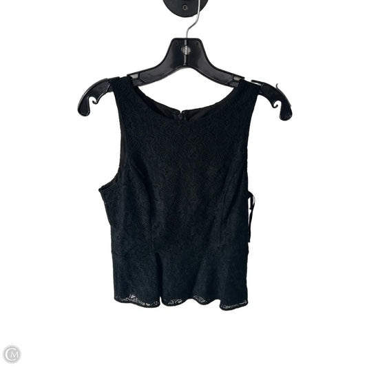 Blouse Sleeveless By White House Black Market In Black, Size: M