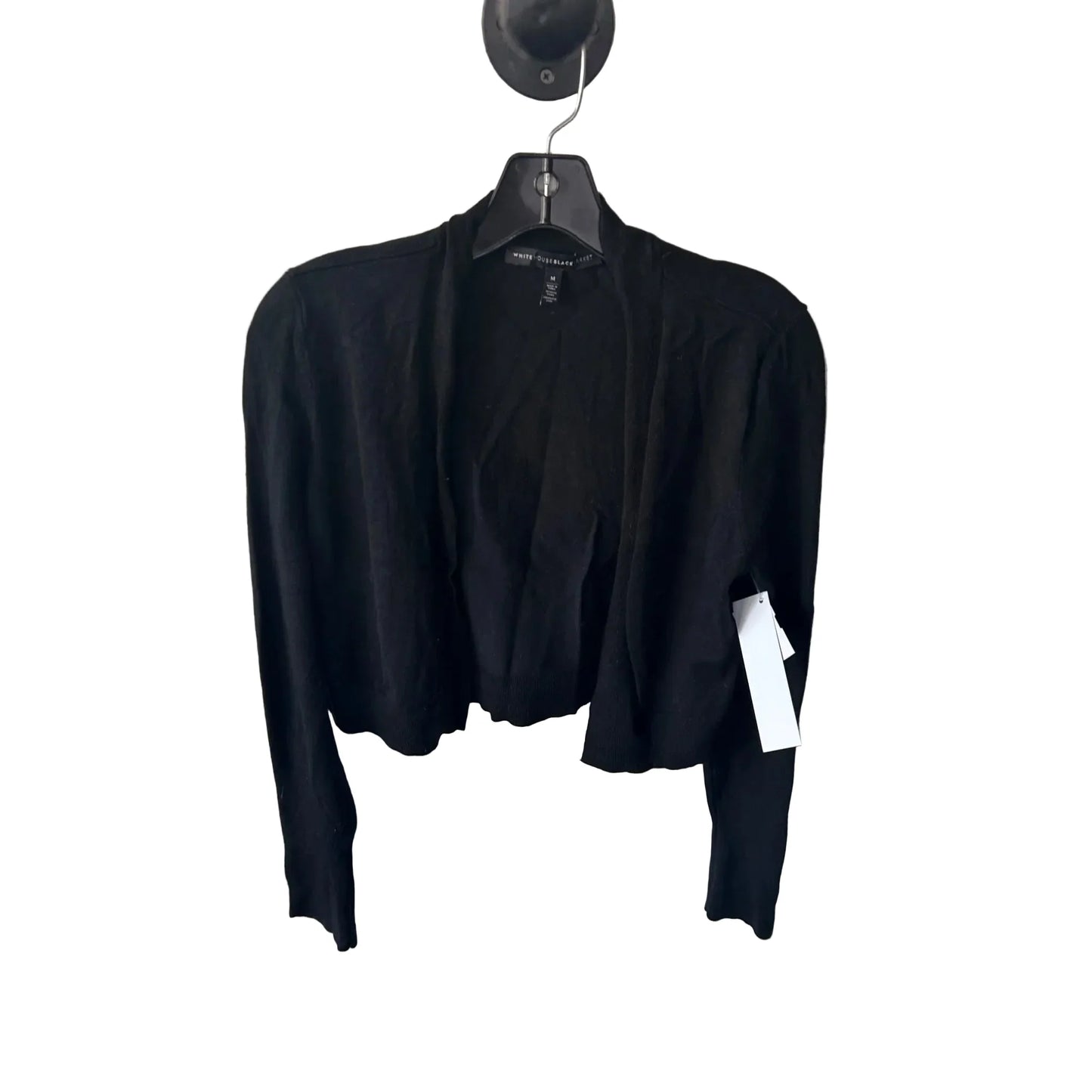 Sweater Cardigan By White House Black Market In Black, Size: M