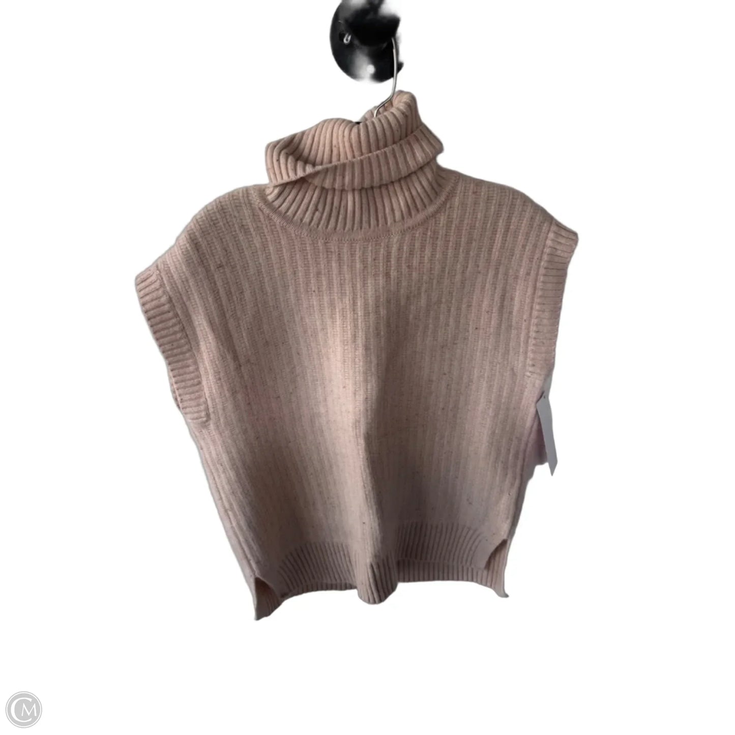Vest Sweater By Haven In Pink, Size: M