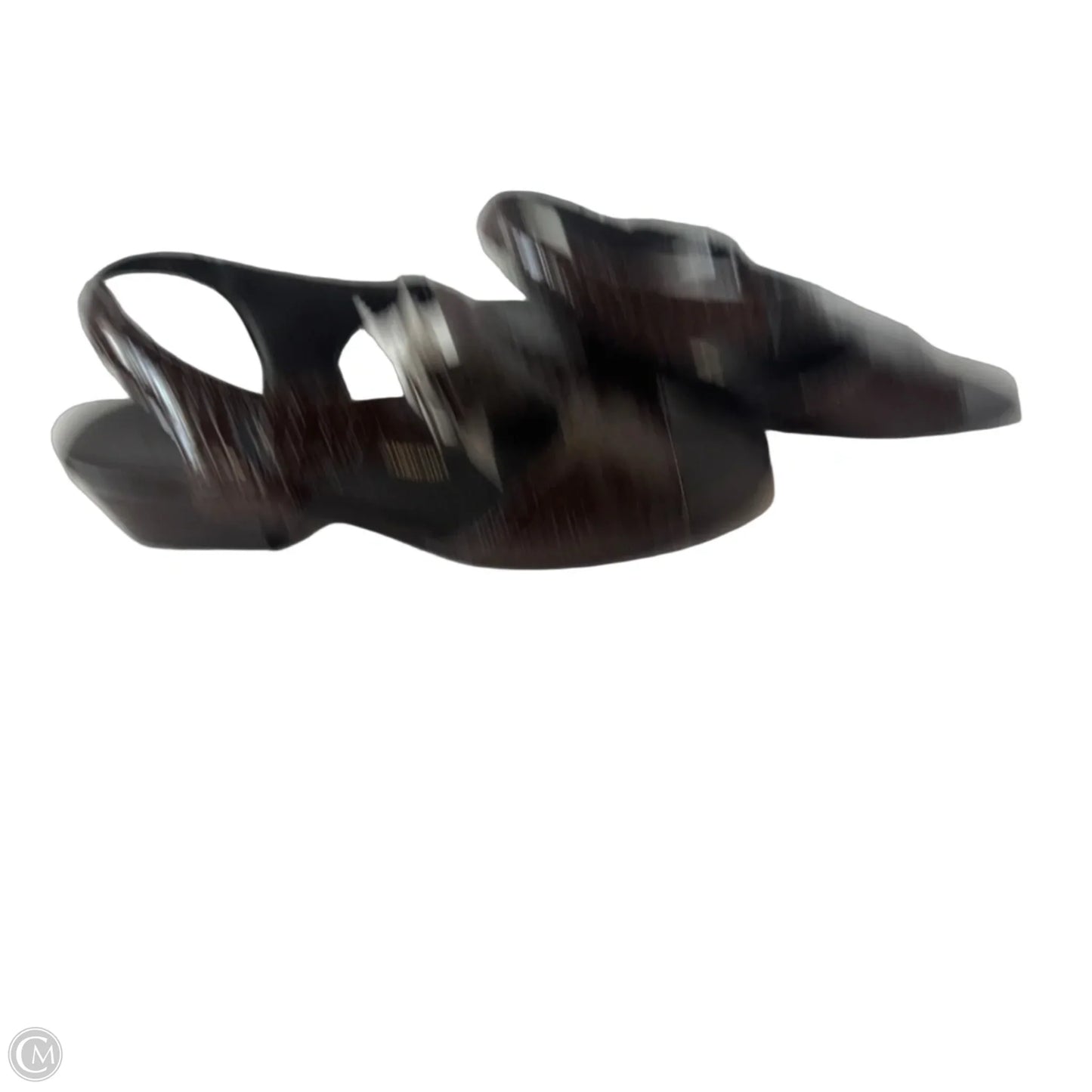 Sandals Heels Block By Sas In Brown, Size: 6