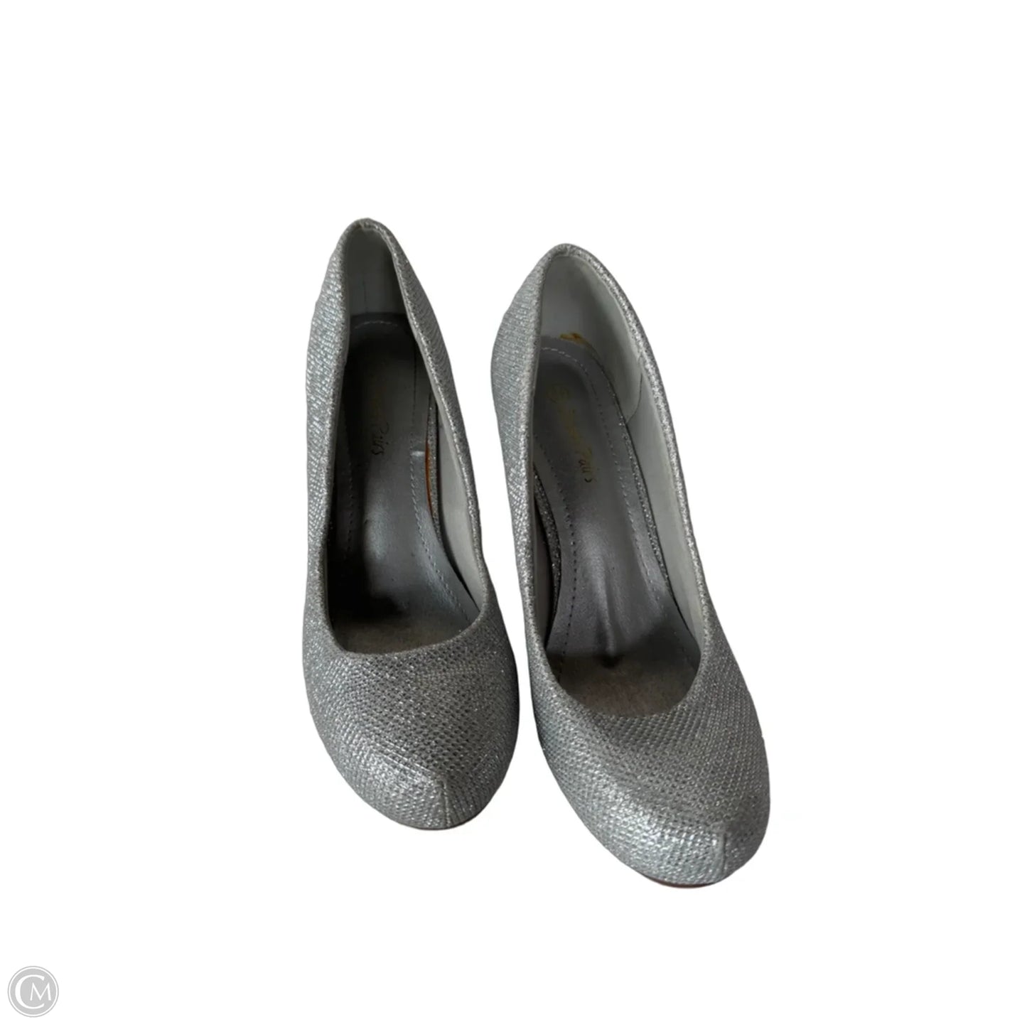 Shoes Heels Stiletto By Dream Pairs In Silver, Size: 6.5