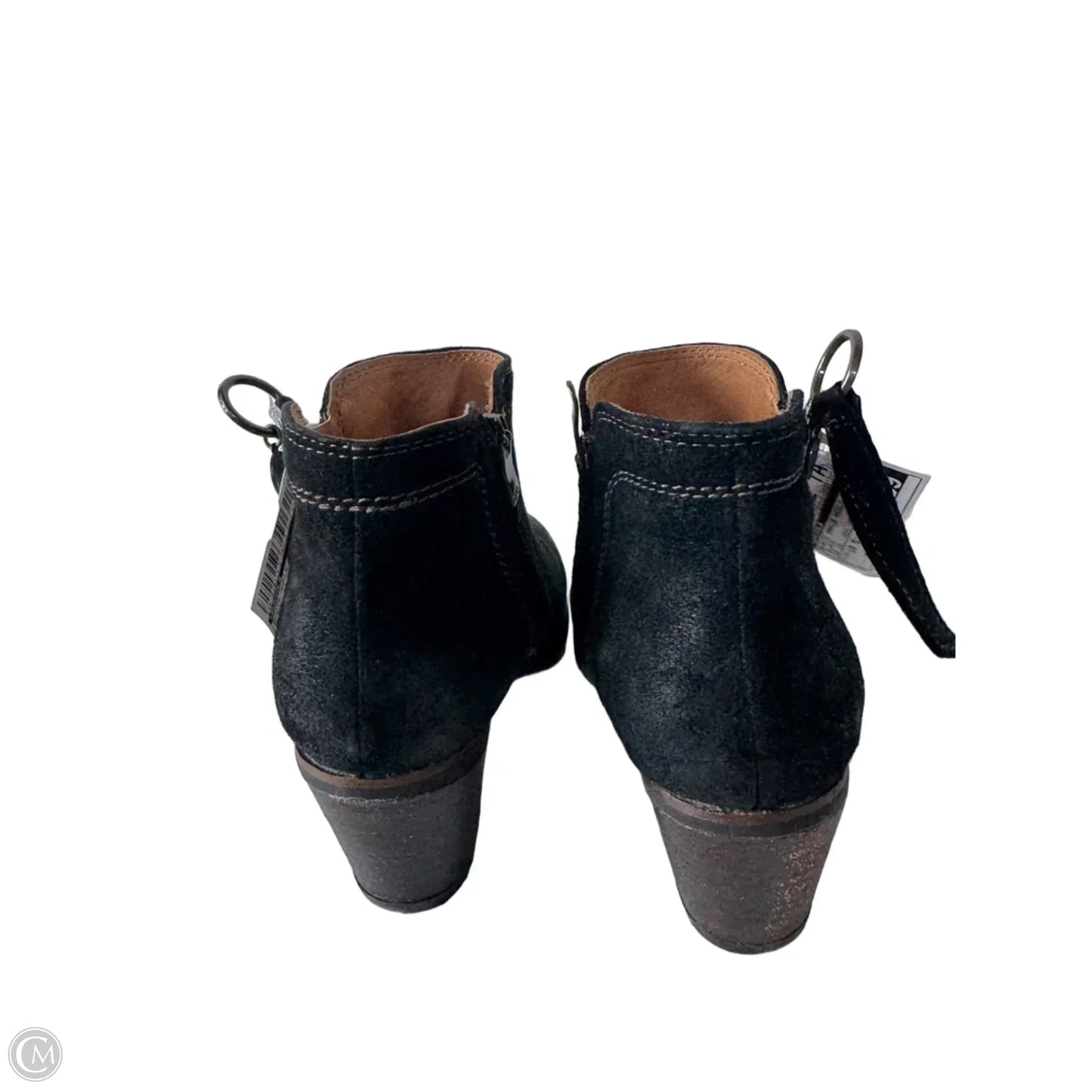 Boots Ankle Heels By Bussola In Black, Size: 10.5