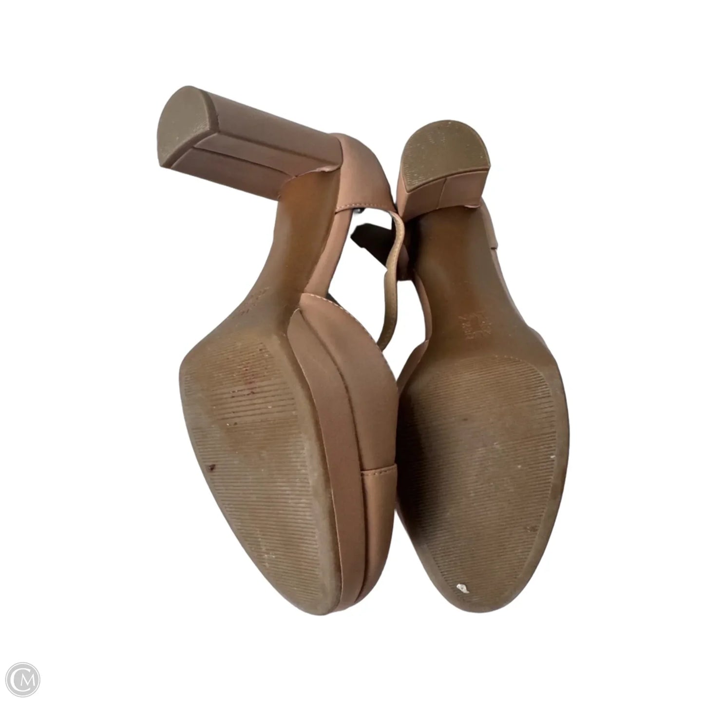 Shoes Heels Block By Naturalizer In Tan, Size: 9