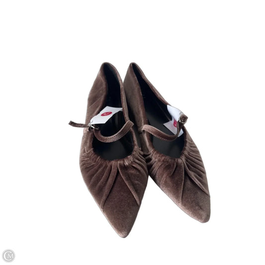 Shoes Flats By A New Day In Brown, Size: 9