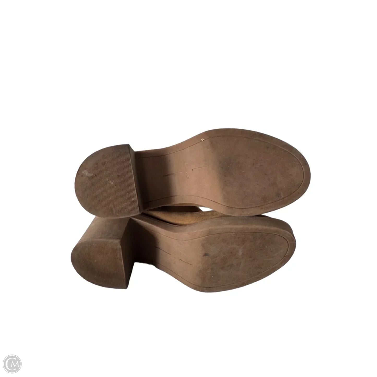 Boots Ankle Heels By Dolce Vita In Bronze, Size: 9