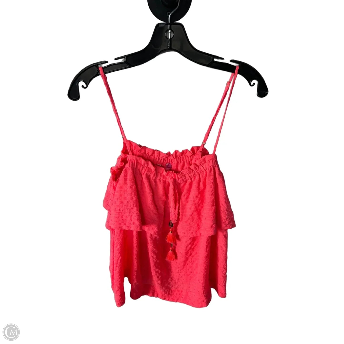 Top Sleeveless Designer By Lilly Pulitzer In Pink, Size: L