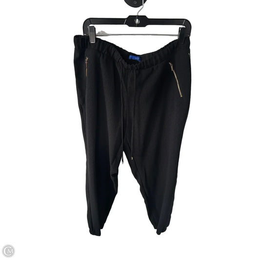 Pants Joggers By Apt 9 In Black, Size: L