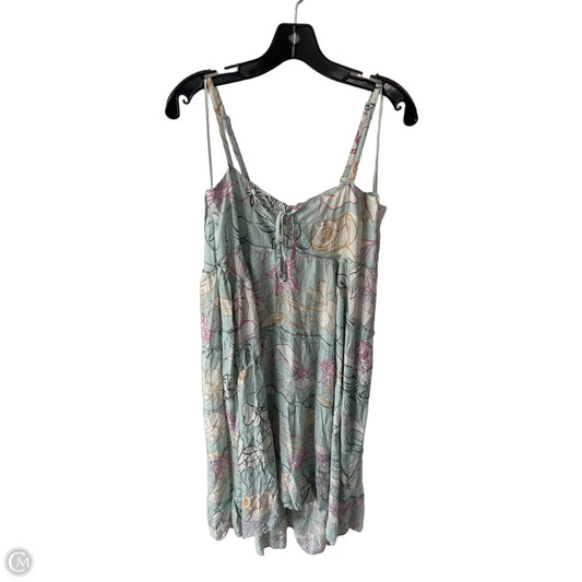 Dress Casual Maxi By Lovestitch In Green & Purple, Size: M