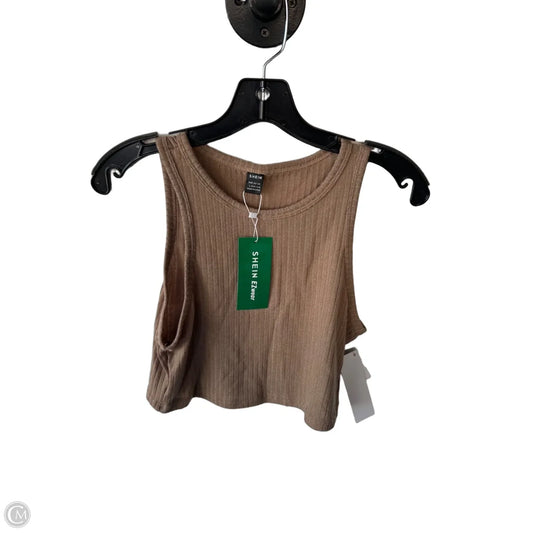 Tank Top By Shein In Brown, Size: M