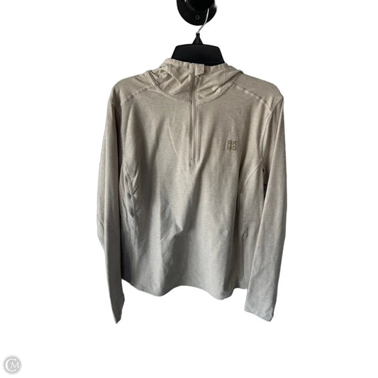 Sweatshirt Collar By Duluth Trading In Tan, Size: L