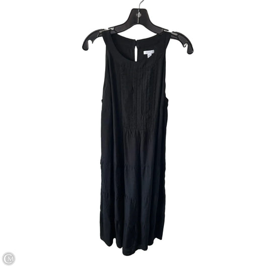 Dress Casual Maxi By J. Jill In Black, Size: M
