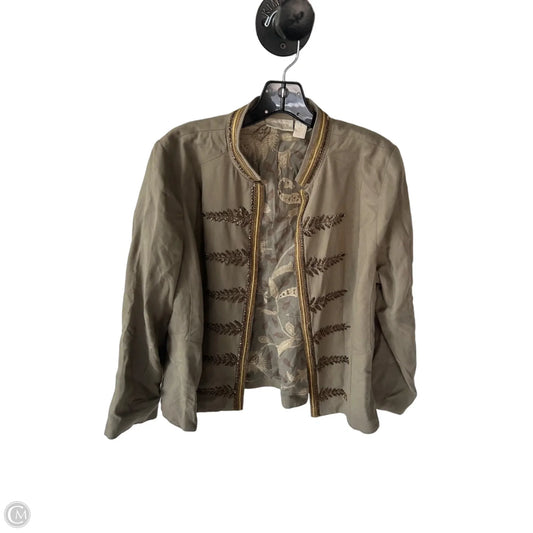 Blazer By Chicos In Green, Size: M
