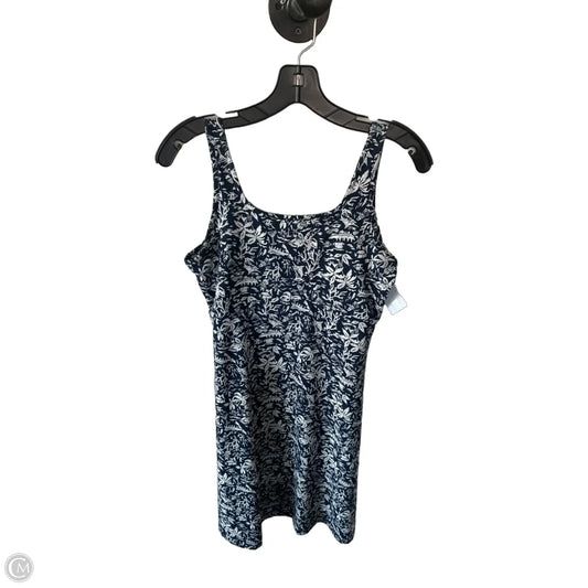 Dress Casual Short By Columbia In Blue & White, Size: M