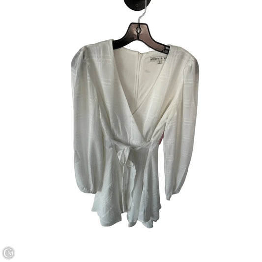 Dress Party Short By Cmc In White, Size: S