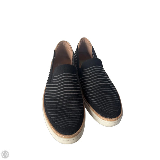 Shoes Designer By Ugg In Black & Tan, Size: 7.5