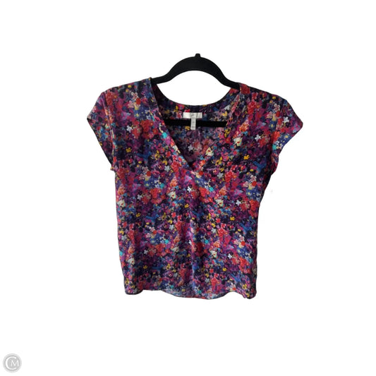 Top Sleeveless By Joie In Purple & Red, Size: Xs
