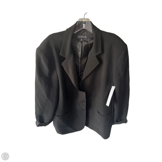 Blazer By Jones New York In Black, Size: 2x