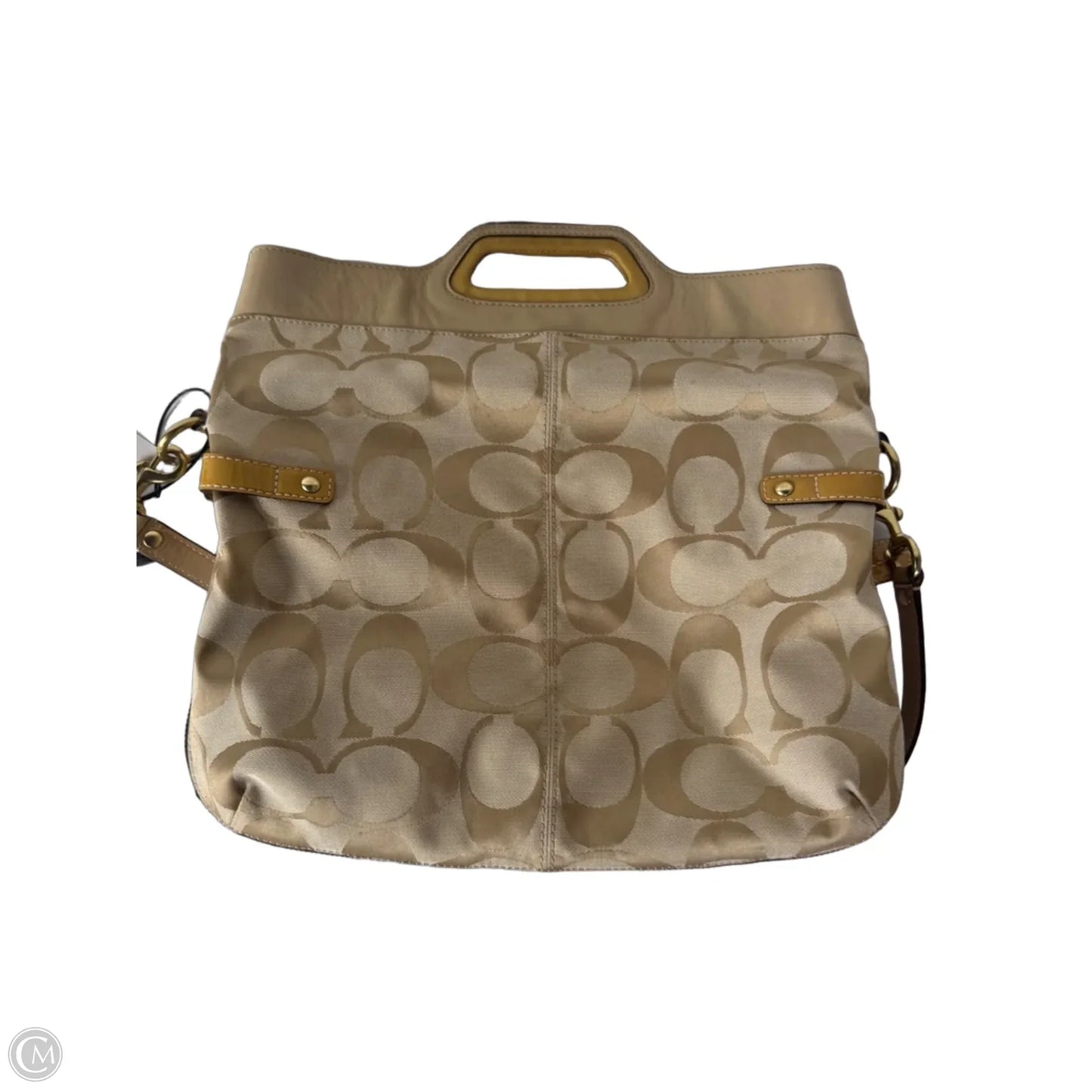 Handbag Designer By Coach, Size: Large