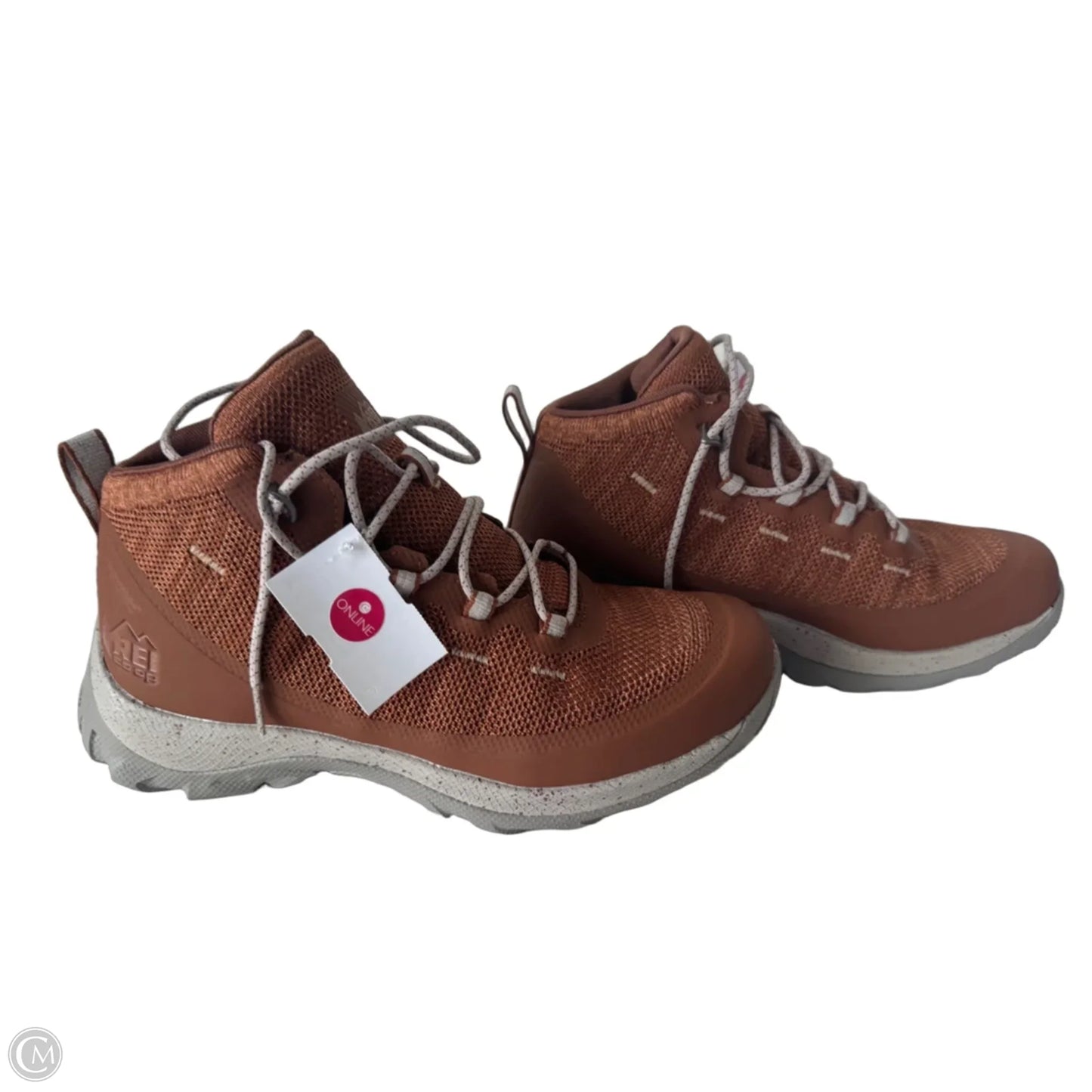 Boots Hiking By Rei In Orange, Size: 9.5