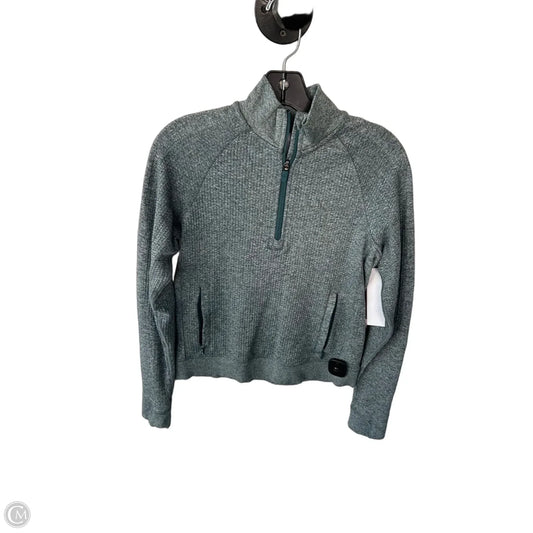 Athletic Top Long Sleeve Crewneck By Lululemon In Green, Size: S