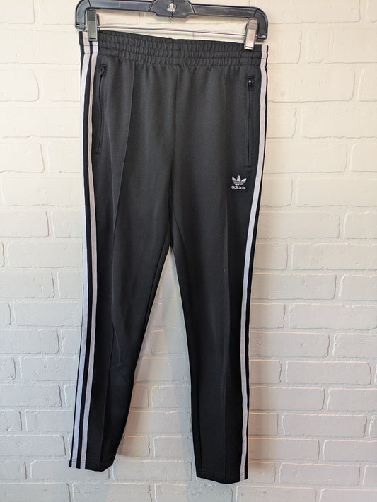 Athletic Pants By Adidas In Black White, Size: 4