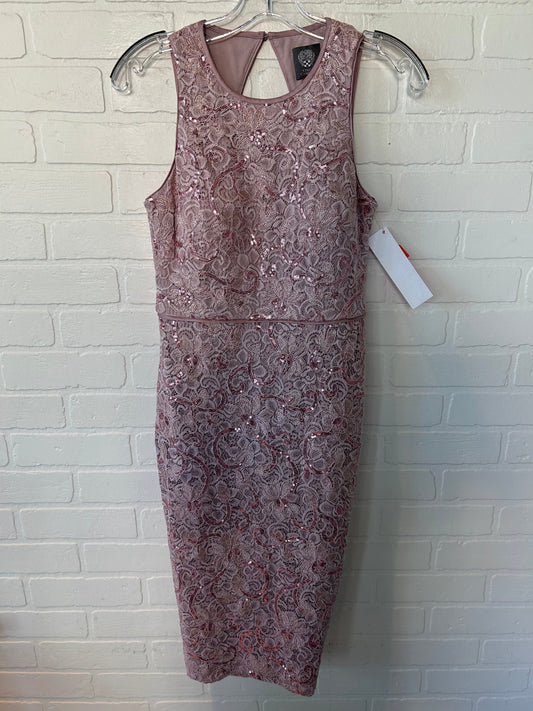 Pink Dress Party Midi Vince Camuto, Size S